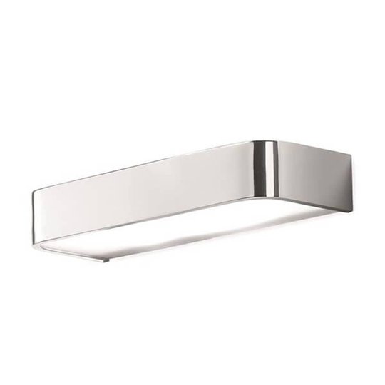 Badrumsvägglampa Arcos med LED, 30 cm krom