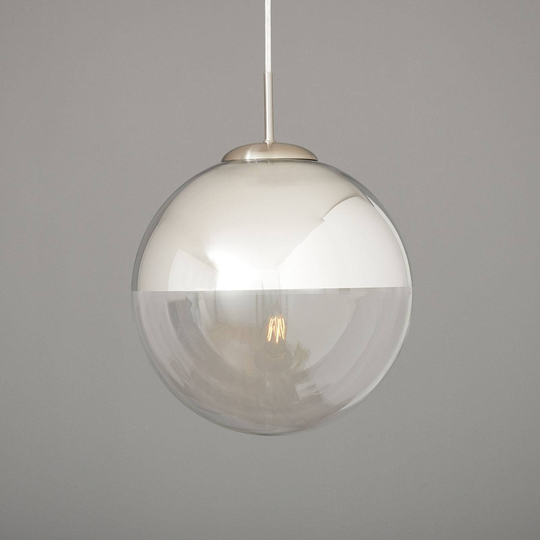 Pendellampa Ravena med glasklot, 1 lampa