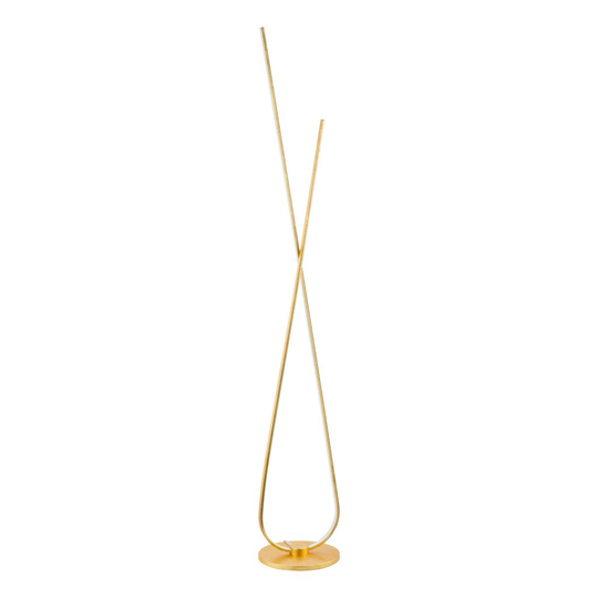 Miraflores golvlampa LED (Mässing/guld)
