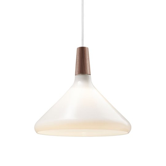 Float 27cm vit/trä (Vit)