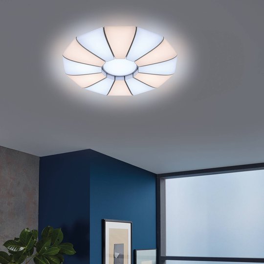 LED-taklampa Roger tunable white, fjärrkontroll