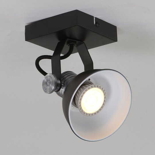 LED-spotlight Brooklyn 1 lampa svart