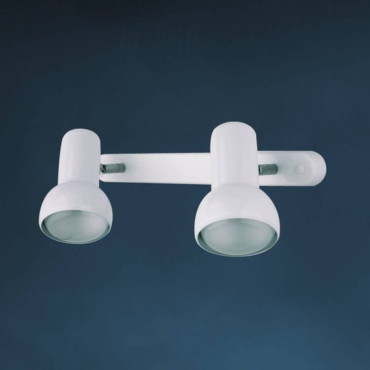 Vägglampa EIFEL i retrodesign med 2 ljuskällor