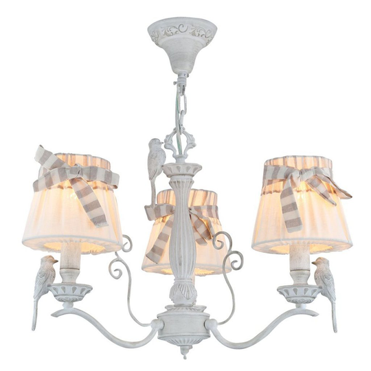 Bird taklampa 3L (Vit)