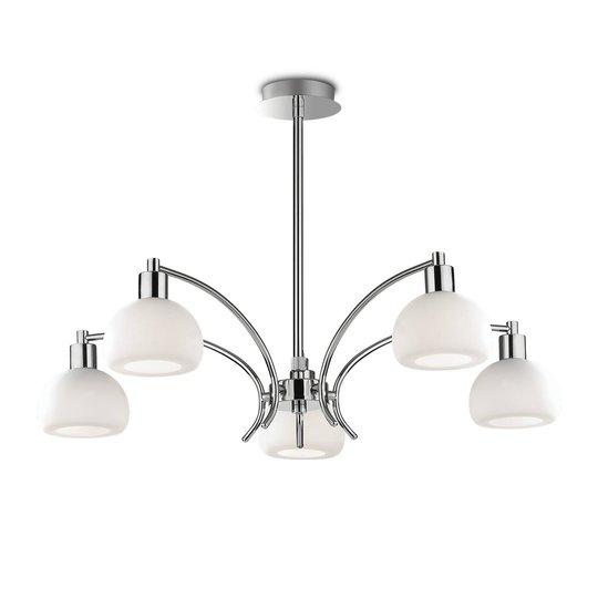 Hänglampa Tokyo E14 Ø 75 cm 5 lampor