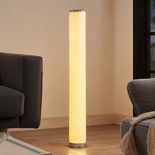 Lindby Zurani LED-golvlampa med RGB funktion