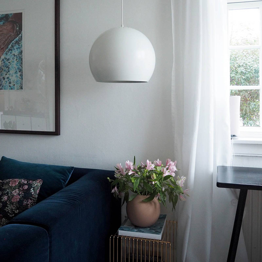 FRANDSEN Ball hänglampa Ø 40 cm vit