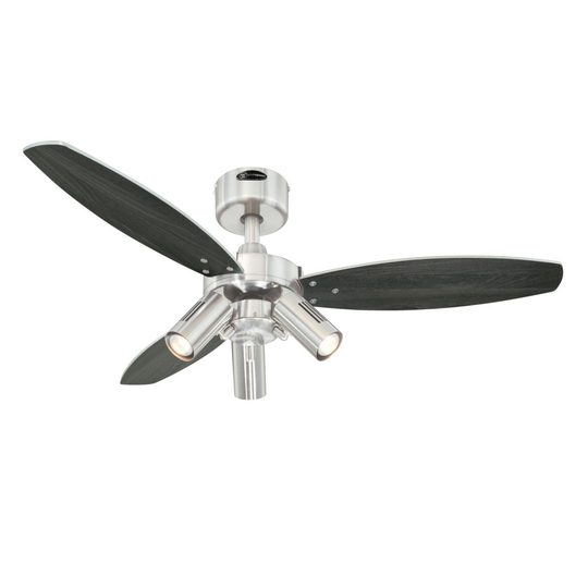Jet Plus takfläkt (Borstad nickel)