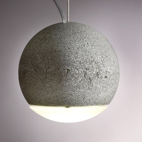 TECNOLUMEN Trabant hänglampa 16 cm glaslins matt