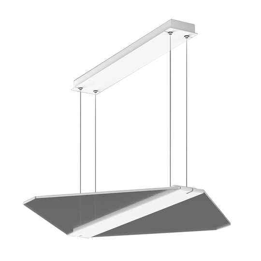RZB Twindot S Diamond LED-hänglampa DALI 840
