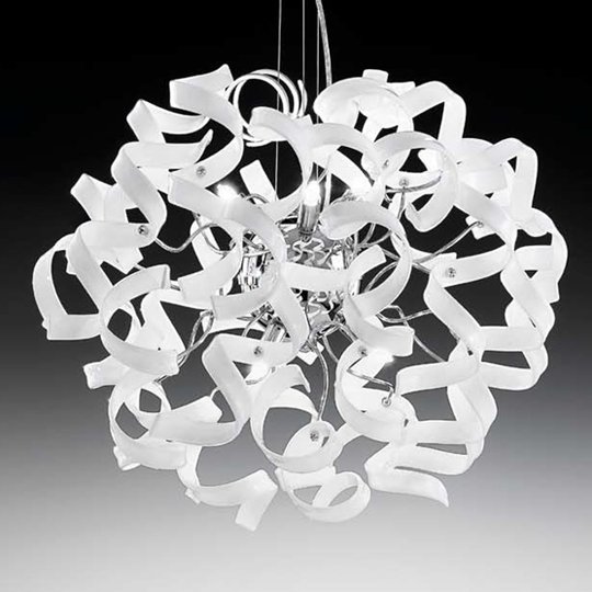 Vacker taklampa WHITE 50 cm Ø