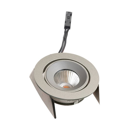 LED-inbyggnadslampa SR 68 43° Dim-to-Warm krom