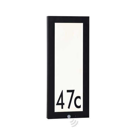 Paulmann utomhusvägglampa Panel sensor 25 x 60 cm