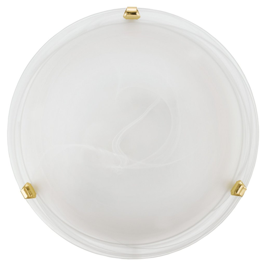 Salome plafond (mässing) (Vit)