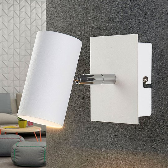 Vit LED-spot Iluk för vägg och tak