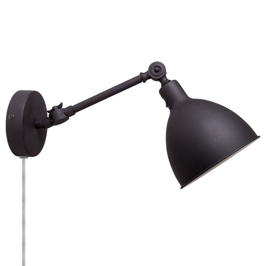 Bazar mini vägglampa (Svart)
