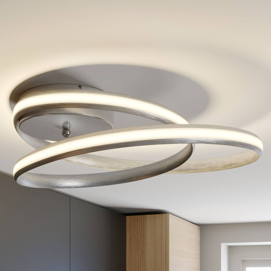 Lindby Smart Verio LED-taklampa, app, CCT