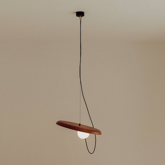 Milan Wire hänglampa Ø 38 cm kopparmetallic