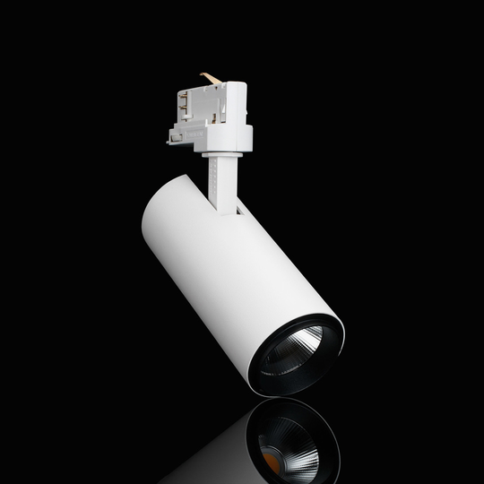 Tracklight P-820MW 20W 3000K Vit Inkl. drivdon