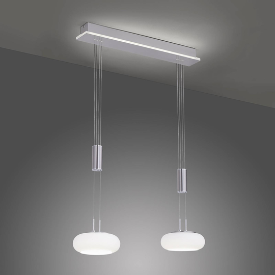 Paul Neuhaus Q-ETIENNE LED-hänglampa 2 lampor