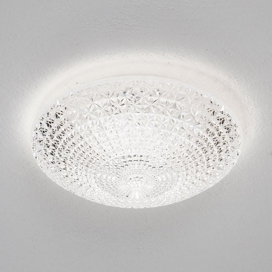 Skålformade LED-taklampan Kuma