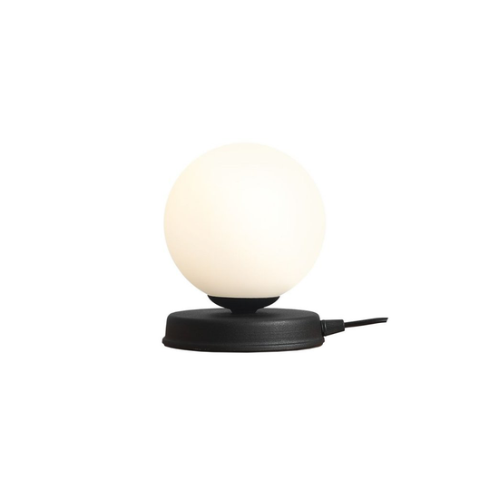 Ball bordslampa (Svart)