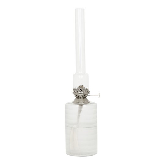 Fotogenlampa Rak Frost Hög (Silver)