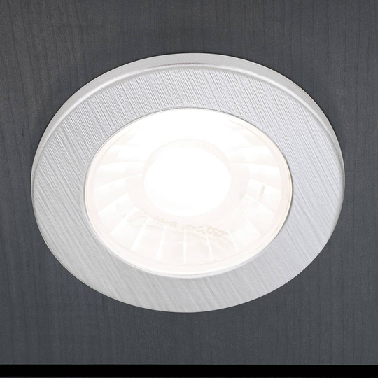 LED-möbelinbyggnadslampa Artist 3-pack silver