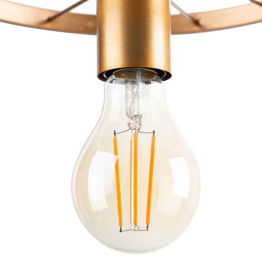 Hänglampa Jan, Ø 30 cm 1 lampa, guld