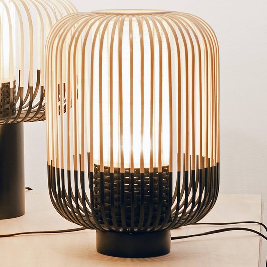 Forestier Bamboo Light M bordslampa 39 cm svart
