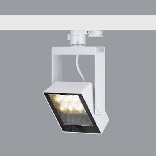 ERCO Logotec 230V spot 12W flood 930 vit