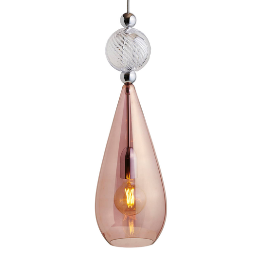 EBB & FLOW Smykke L silver obsidian crystal swirl