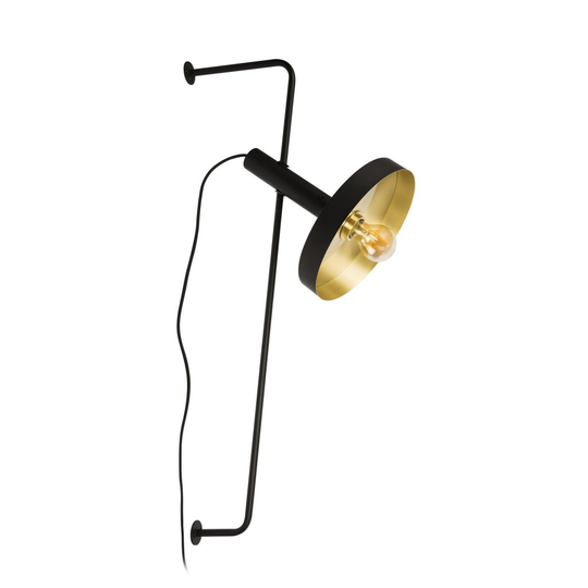 Whizz vägglampa (Svart)