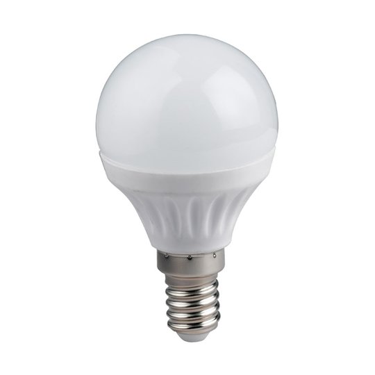 E14 4W LED droppformad lampa, varmvit