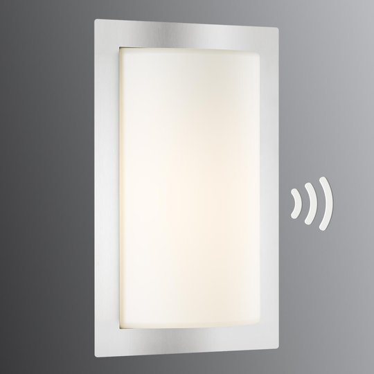 Modern sensor-utomhusvägglampa Luis