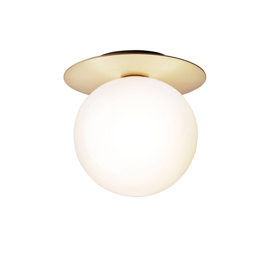 Nuura Liila 1 Large vägglampa 1 lampa guld/vit
