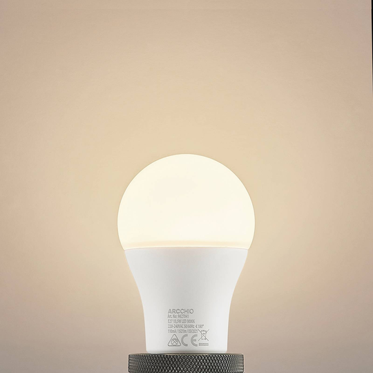 LED-lampa E27 A60 14 W 3 000 K opal