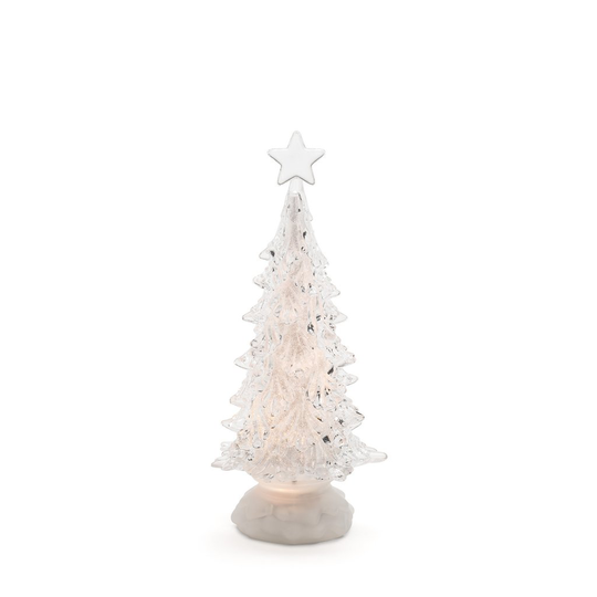 Julgran akryl 30cm LED (Transparent)