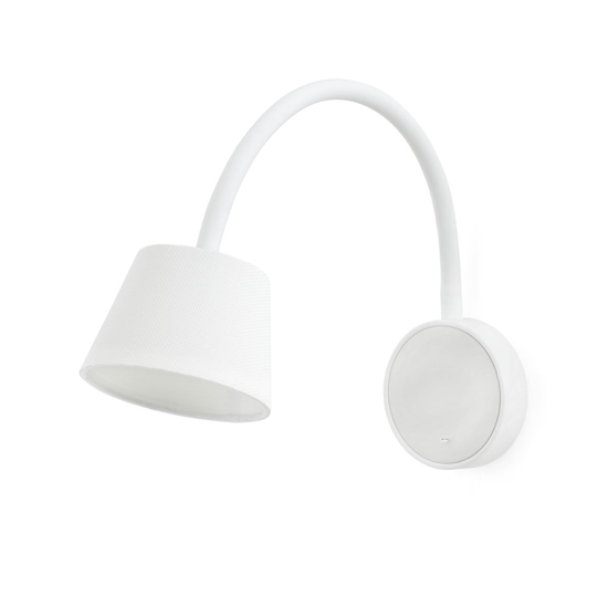 Blome LED vägglampa (Vit)