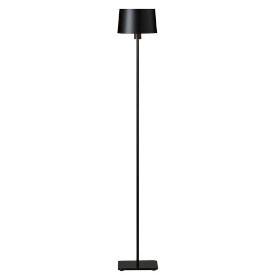 Golvlampa Cuub av metall, svart
