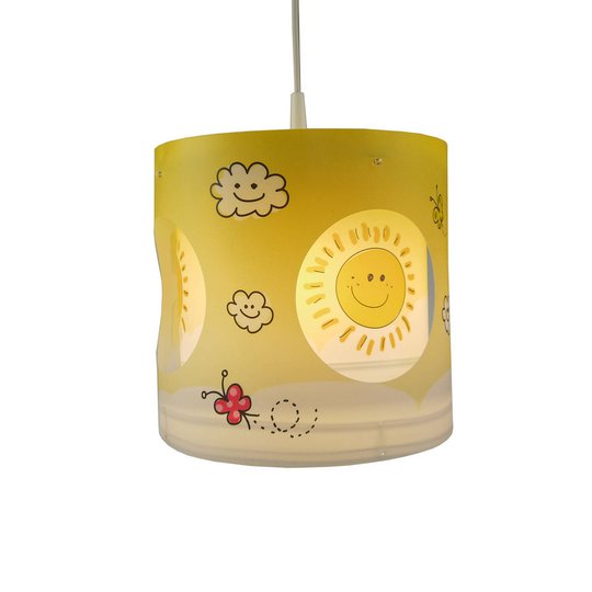 Roterande pendellampa Sunny för barnrum