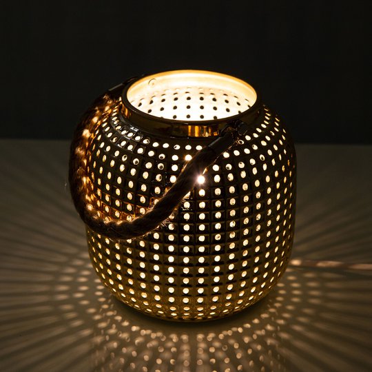 Bordslampa Bola, guld