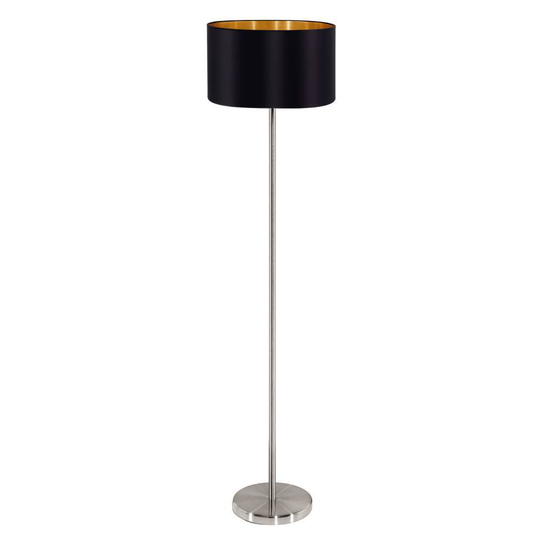 Maserlo golvlampa (Nickel)
