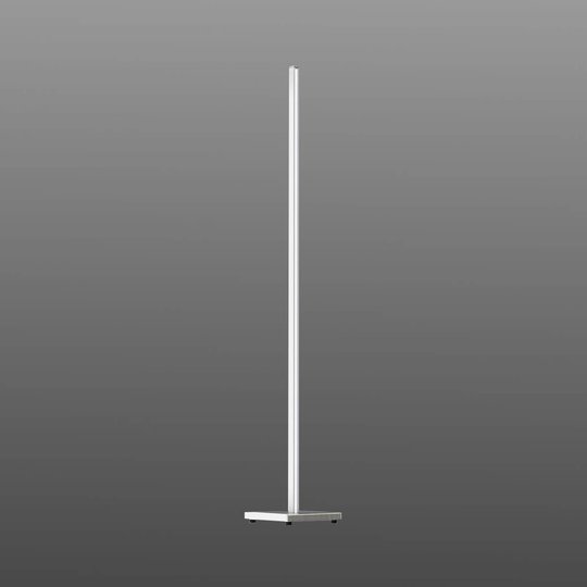 Funktionell LED-golvlampa Orix i vitt, 150 cm