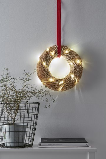 BERTA - Straw wreath