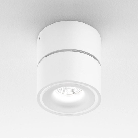 Egger Clippo LED-takspotlight, vit, 3 000 K
