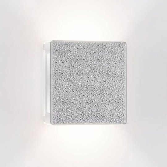 Kvadratisk designervägglampa App med LEDs