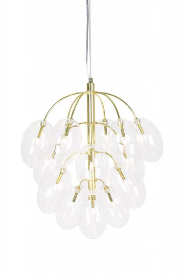 Taklampa Drops Inkl G4 (Svart)