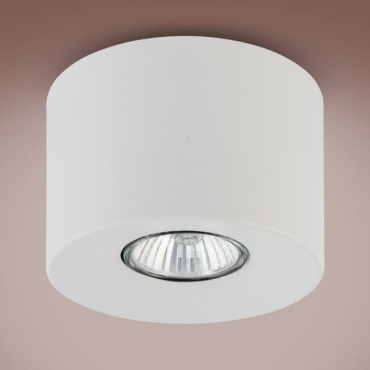 Downlight Orion, rund, vit, 8,5 cm