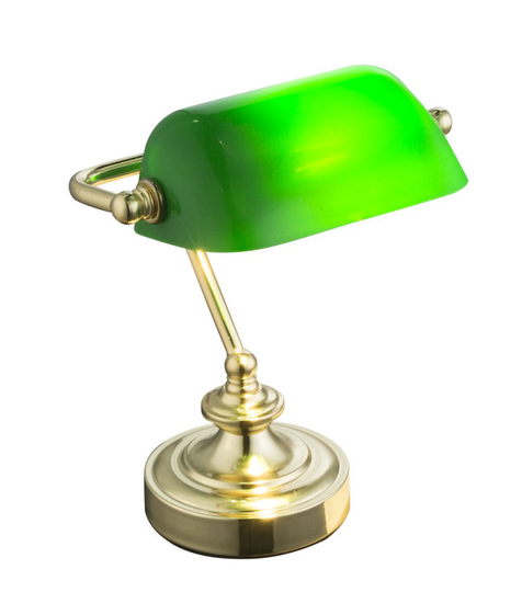Antique bordslampa (Mässing/guld)